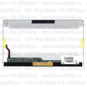 Матрица для ноутбука HP Pavilion G6-2364nr (1366x768 HD) TN, 40pin, Глянцевая