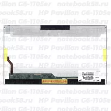 Матрица для ноутбука HP Pavilion G6-1105er (1366x768 HD) TN, 40pin, Глянцевая