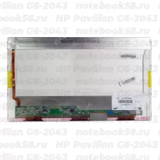 Матрица для ноутбука HP Pavilion G6-2043 (1366x768 HD) TN, 40pin, Глянцевая