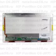 Матрица для ноутбука HP Pavilion G6-2071 (1366x768 HD) TN, 40pin, Глянцевая