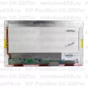 Матрица для ноутбука HP Pavilion G6-2227sr (1366x768 HD) TN, 40pin, Глянцевая