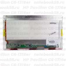 Матрица для ноутбука HP Pavilion G6-1316er (1366x768 HD) TN, 40pin, Глянцевая