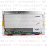 Матрица для ноутбука HP Pavilion G6-1c71 (1366x768 HD) TN, 40pin, Глянцевая