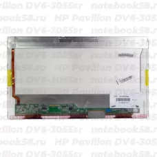 Матрица для ноутбука HP Pavilion DV6-3055sr (1366x768 HD) TN, 40pin, Глянцевая