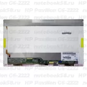 Матрица для ноутбука HP Pavilion G6-2222 (1366x768 HD) TN, 40pin, Глянцевая