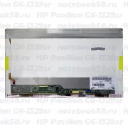 Матрица для ноутбука HP Pavilion G6-1329sr (1366x768 HD) TN, 40pin, Глянцевая