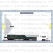 Матрица для ноутбука HP Pavilion G6-1084 (1366x768 HD) TN, 40pin, Матовая