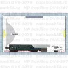 Матрица для ноутбука HP Pavilion DV6-3078 (1366x768 HD) TN, 40pin, Матовая