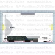 Матрица для ноутбука HP Pavilion DV6-3121er (1366x768 HD) TN, 40pin, Матовая