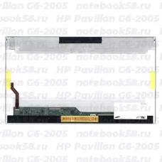 Матрица для ноутбука HP Pavilion G6-2005 (1366x768 HD) TN, 40pin, Глянцевая