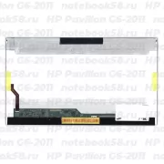 Матрица для ноутбука HP Pavilion G6-2011 (1366x768 HD) TN, 40pin, Глянцевая