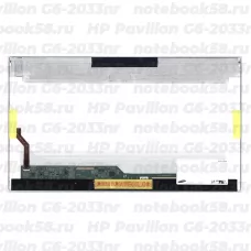 Матрица для ноутбука HP Pavilion G6-2033nr (1366x768 HD) TN, 40pin, Глянцевая
