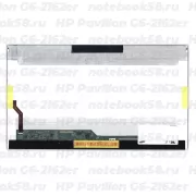 Матрица для ноутбука HP Pavilion G6-2162er (1366x768 HD) TN, 40pin, Глянцевая