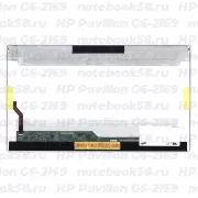 Матрица для ноутбука HP Pavilion G6-2169 (1366x768 HD) TN, 40pin, Глянцевая