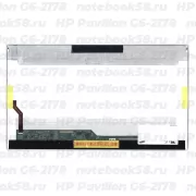 Матрица для ноутбука HP Pavilion G6-2178 (1366x768 HD) TN, 40pin, Глянцевая