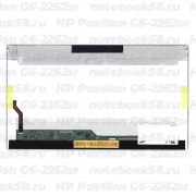 Матрица для ноутбука HP Pavilion G6-2262sr (1366x768 HD) TN, 40pin, Глянцевая