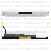 Матрица для ноутбука HP Pavilion G6-2295nr (1366x768 HD) TN, 40pin, Глянцевая