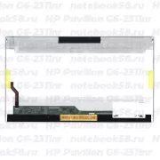 Матрица для ноутбука HP Pavilion G6-2311nr (1366x768 HD) TN, 40pin, Глянцевая