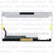 Матрица для ноутбука HP Pavilion G6-2351 (1366x768 HD) TN, 40pin, Глянцевая