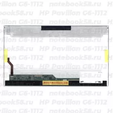 Матрица для ноутбука HP Pavilion G6-1112 (1366x768 HD) TN, 40pin, Глянцевая