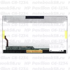 Матрица для ноутбука HP Pavilion G6-1234 (1366x768 HD) TN, 40pin, Глянцевая