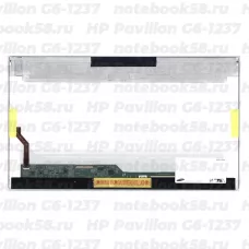 Матрица для ноутбука HP Pavilion G6-1237 (1366x768 HD) TN, 40pin, Глянцевая