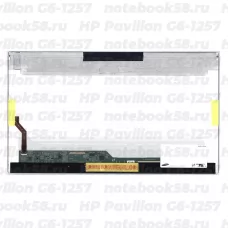 Матрица для ноутбука HP Pavilion G6-1257 (1366x768 HD) TN, 40pin, Глянцевая