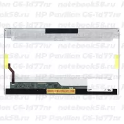 Матрица для ноутбука HP Pavilion G6-1d77nr (1366x768 HD) TN, 40pin, Глянцевая