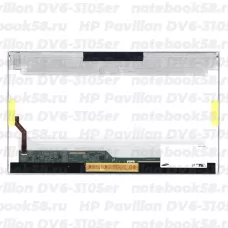 Матрица для ноутбука HP Pavilion DV6-3105er (1366x768 HD) TN, 40pin, Глянцевая