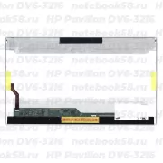 Матрица для ноутбука HP Pavilion DV6-3216 (1366x768 HD) TN, 40pin, Глянцевая