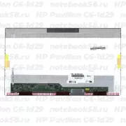 Матрица для ноутбука HP Pavilion G6-1d29 (1366x768 HD) TN, 40pin, Матовая