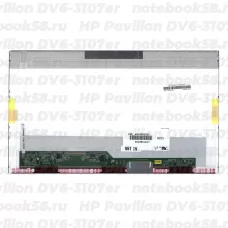 Матрица для ноутбука HP Pavilion DV6-3107er (1366x768 HD) TN, 40pin, Матовая