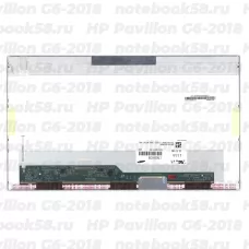 Матрица для ноутбука HP Pavilion G6-2018 (1366x768 HD) TN, 40pin, Глянцевая