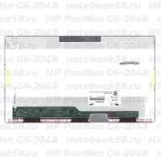 Матрица для ноутбука HP Pavilion G6-2048 (1366x768 HD) TN, 40pin, Глянцевая