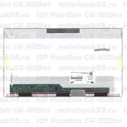 Матрица для ноутбука HP Pavilion G6-1029er (1366x768 HD) TN, 40pin, Глянцевая