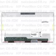 Матрица для ноутбука HP Pavilion G6-1126 (1366x768 HD) TN, 40pin, Глянцевая