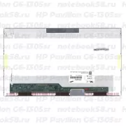 Матрица для ноутбука HP Pavilion G6-1305sr (1366x768 HD) TN, 40pin, Глянцевая