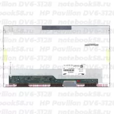 Матрица для ноутбука HP Pavilion DV6-3128 (1366x768 HD) TN, 40pin, Глянцевая