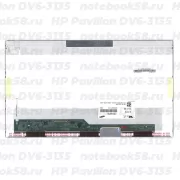 Матрица для ноутбука HP Pavilion DV6-3135 (1366x768 HD) TN, 40pin, Глянцевая