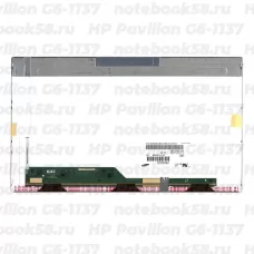 Матрица для ноутбука HP Pavilion G6-1137 (1366x768 HD) TN, 40pin, Глянцевая