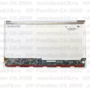 Матрица для ноутбука HP Pavilion G6-2000 (1366x768 HD) TN, 40pin, Глянцевая