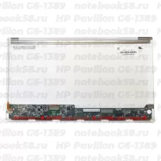Матрица для ноутбука HP Pavilion G6-1389 (1366x768 HD) TN, 40pin, Глянцевая