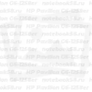 Матрица для ноутбука HP Pavilion G6-1258er (1366x768 HD) TN, 40pin, Глянцевая