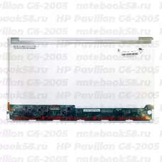 Матрица для ноутбука HP Pavilion G6-2005 (1366x768 HD) TN, 40pin, Глянцевая