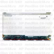 Матрица для ноутбука HP Pavilion G6-1c60 (1366x768 HD) TN, 40pin, Глянцевая