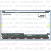 Матрица для ноутбука HP Pavilion G6-2217 (1366x768 HD) TN, 40pin, Глянцевая