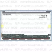 Матрица для ноутбука HP Pavilion G6-1025 (1366x768 HD) TN, 40pin, Глянцевая