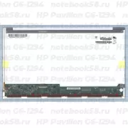 Матрица для ноутбука HP Pavilion G6-1294 (1366x768 HD) TN, 40pin, Глянцевая