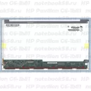 Матрица для ноутбука HP Pavilion G6-1b81 (1366x768 HD) TN, 40pin, Глянцевая