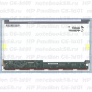 Матрица для ноутбука HP Pavilion G6-1d01 (1366x768 HD) TN, 40pin, Глянцевая